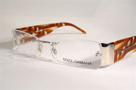 dolce gabbana rimless frames|dolce and gabbana prescription frames.